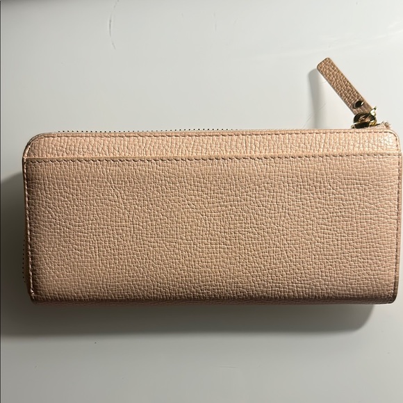 Kate Spade Pink and Black Wallet with Bow Detail - Picture 3 of 13